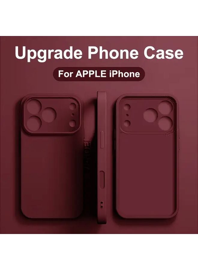 Light Blue Shockproof Lens Protecting Phone Case Compatible with iPhone 12 - Image 1